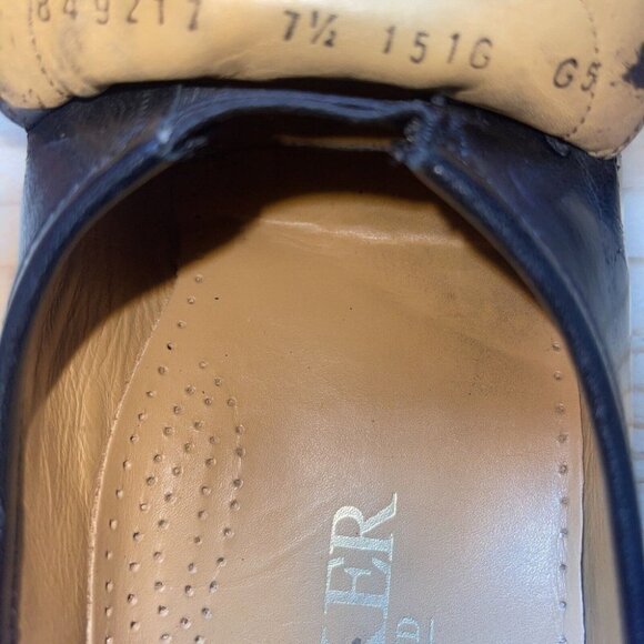 Barker Jefferson Leather Shoes UK Size 7.5 US 8 WiDE main image 9